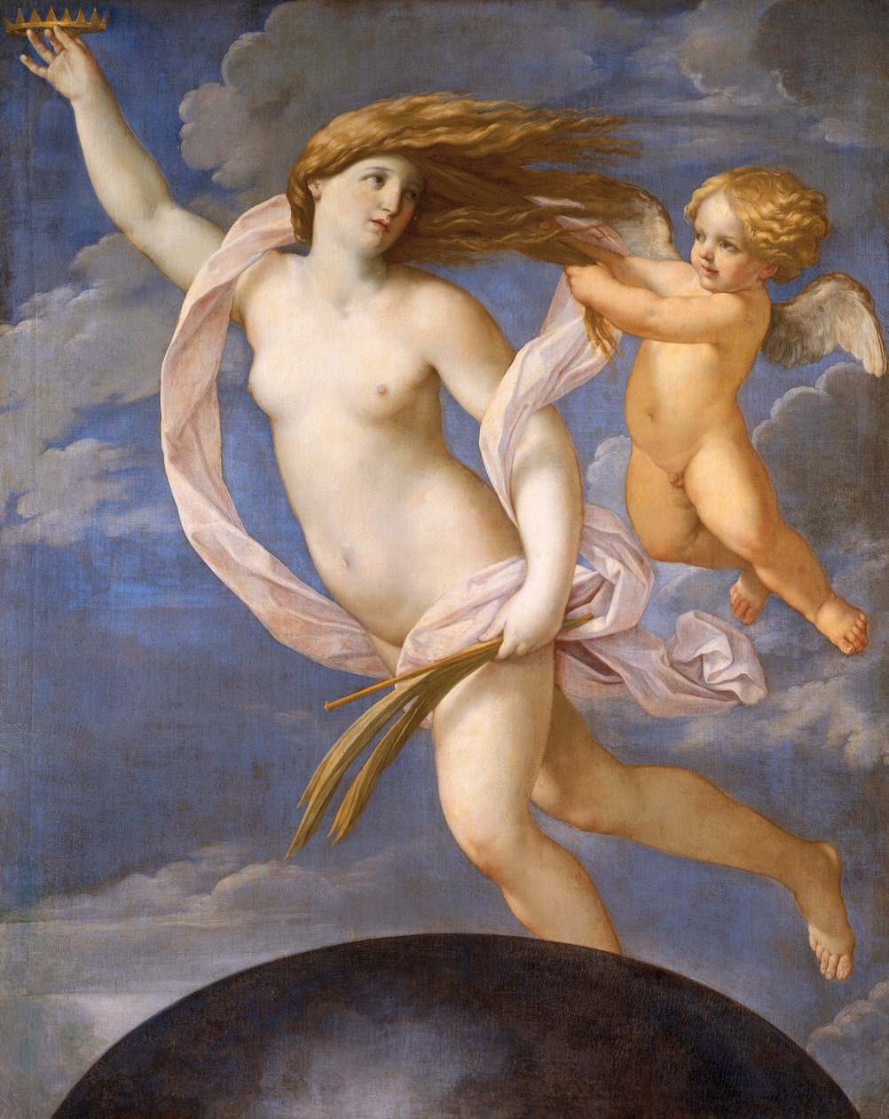 Fortune bliver tilbageholdt af kærligheden af Guido Reni