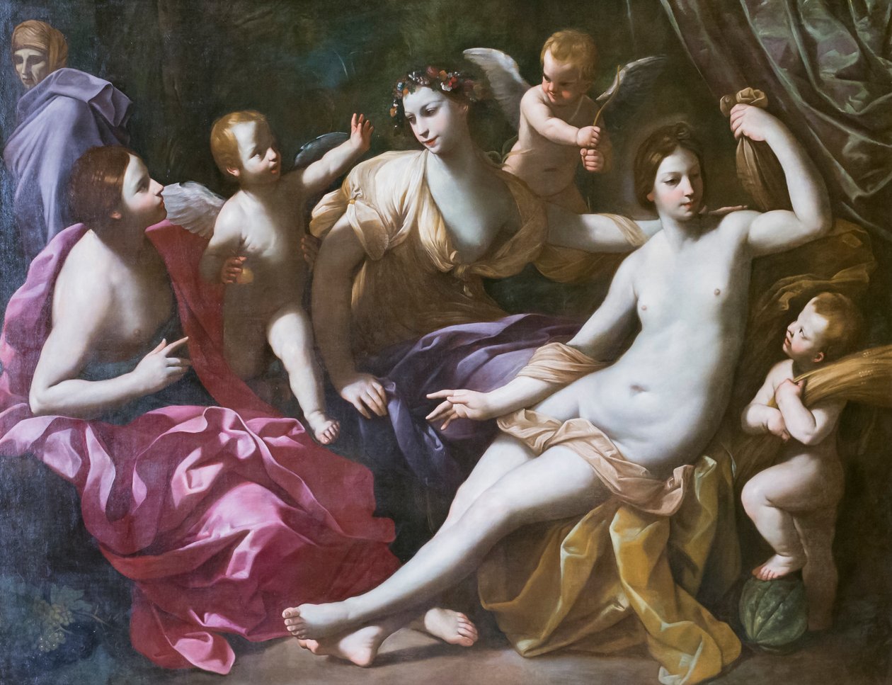 Fire sæsoner af Guido Reni