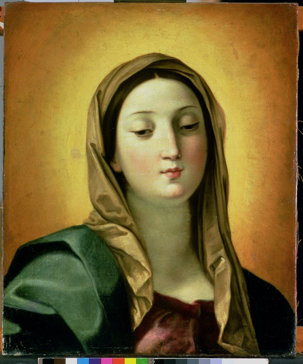 Madonna (olie på lærred) af Guido Reni