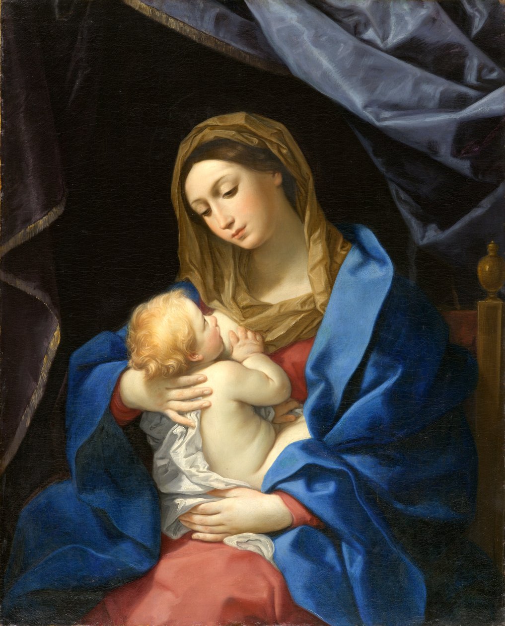 Madonna og barn, ca. 1628-1630 af Guido Reni
