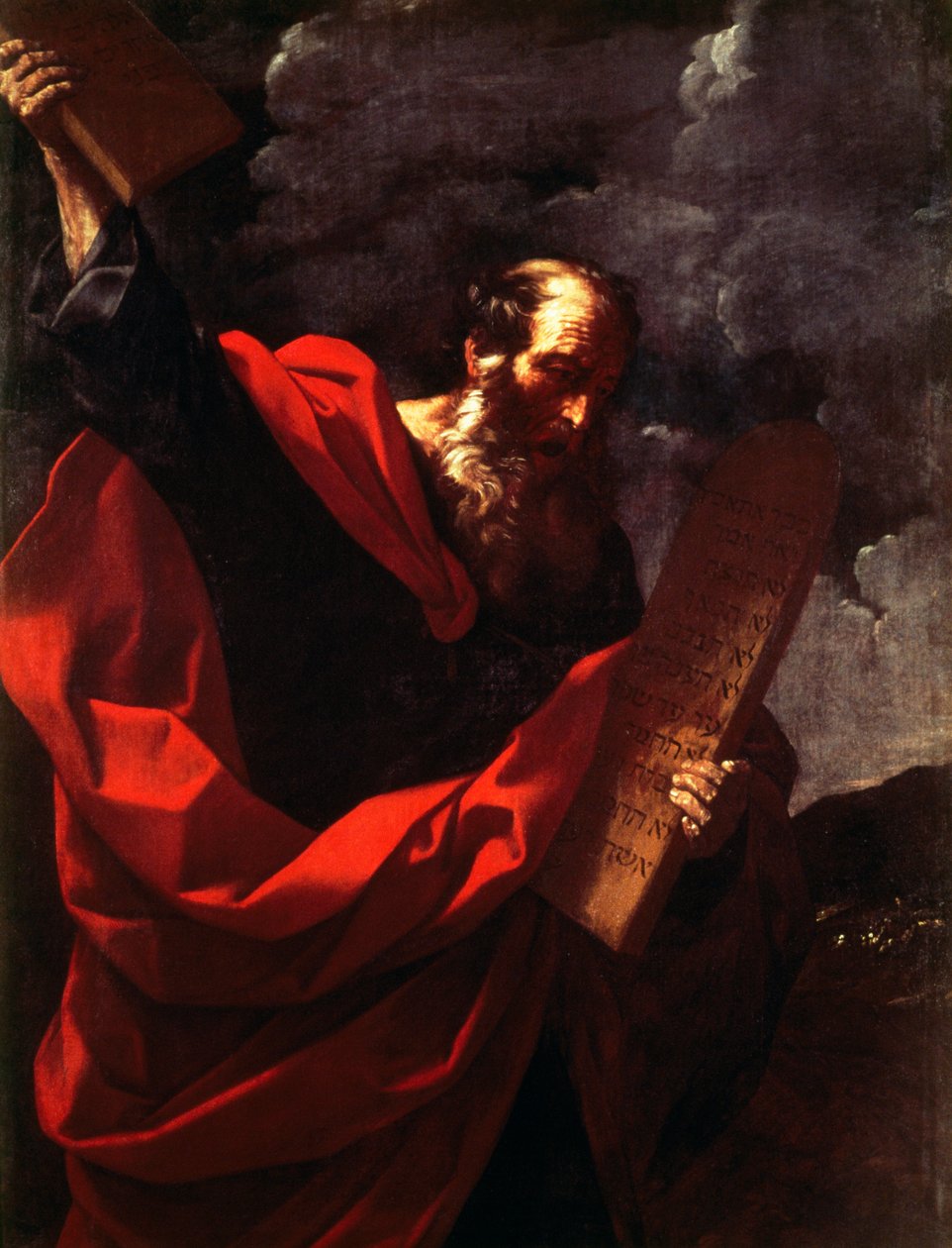 Moses med lovtavler af Guido Reni