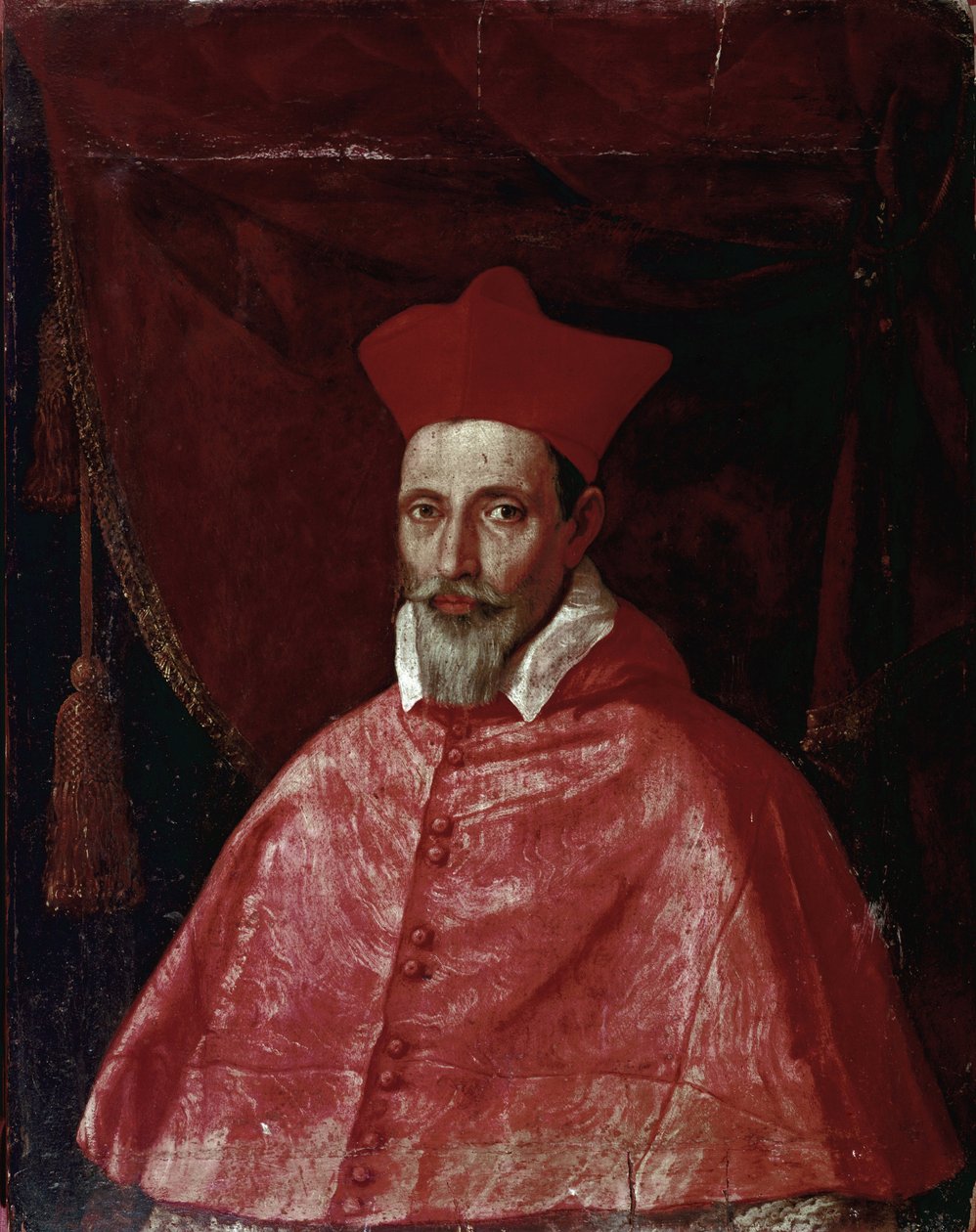 Portræt af kardinal Berlinghiero Gessi (olie på lærred, ca. 1641) af Guido Reni
