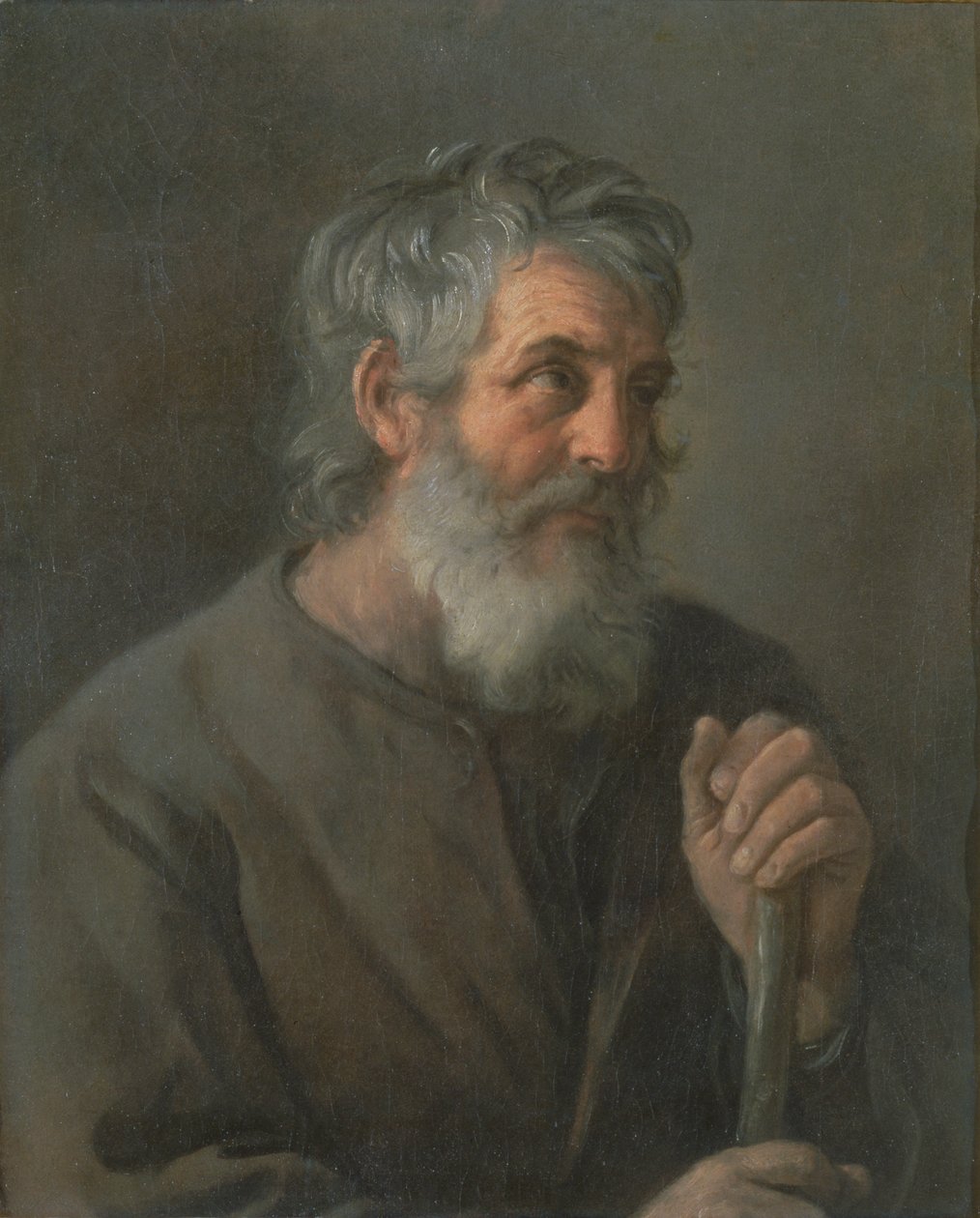 Portræt af en gammel mand af Guido Reni