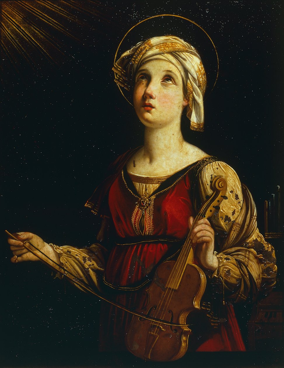 Sankt Cecilia af Guido Reni