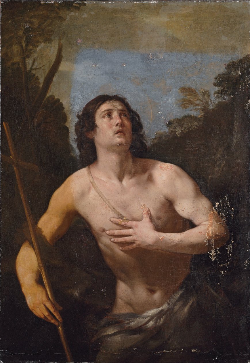 Sankt Johannes Døberen i ørkenen af Guido Reni