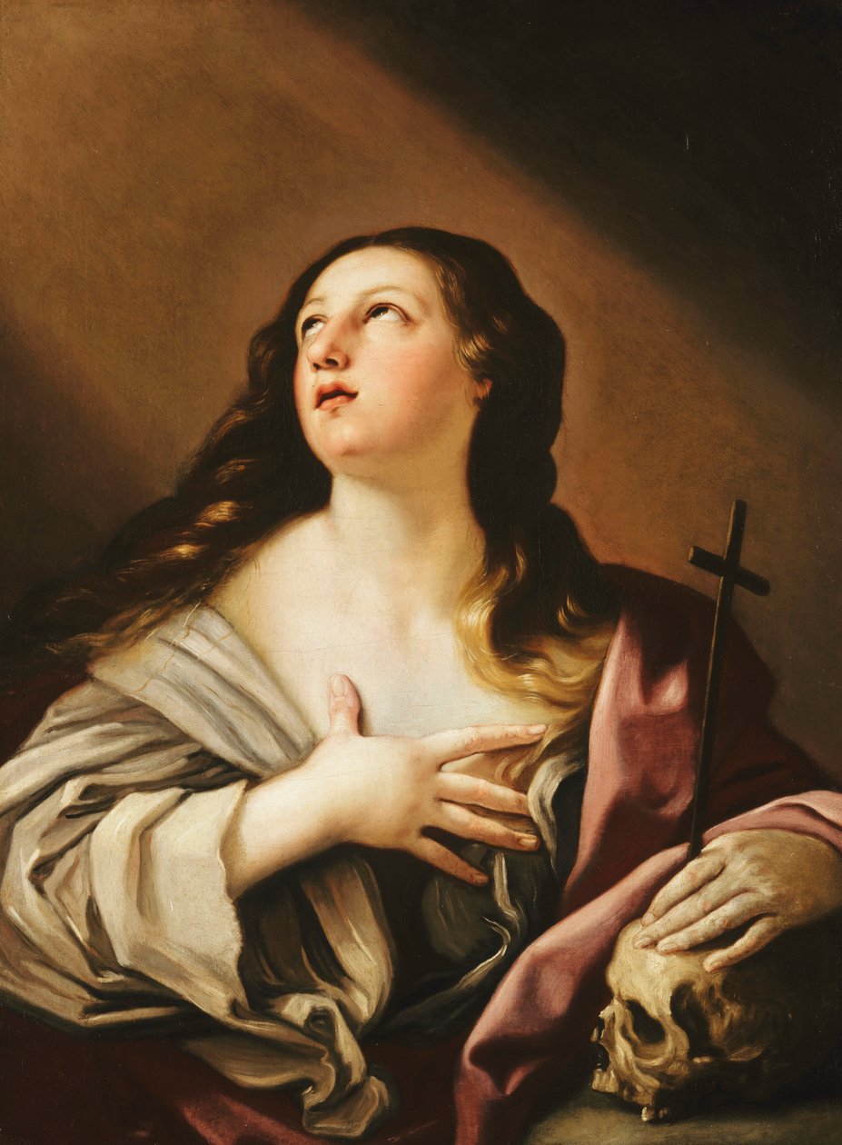 Sankt Maria Magdalena, c.1624-7 af Guido Reni