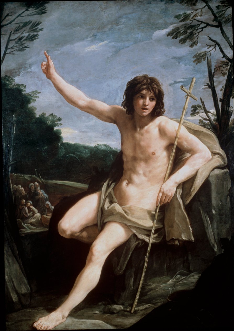 Johannes Døberen i ørkenen af Guido Reni