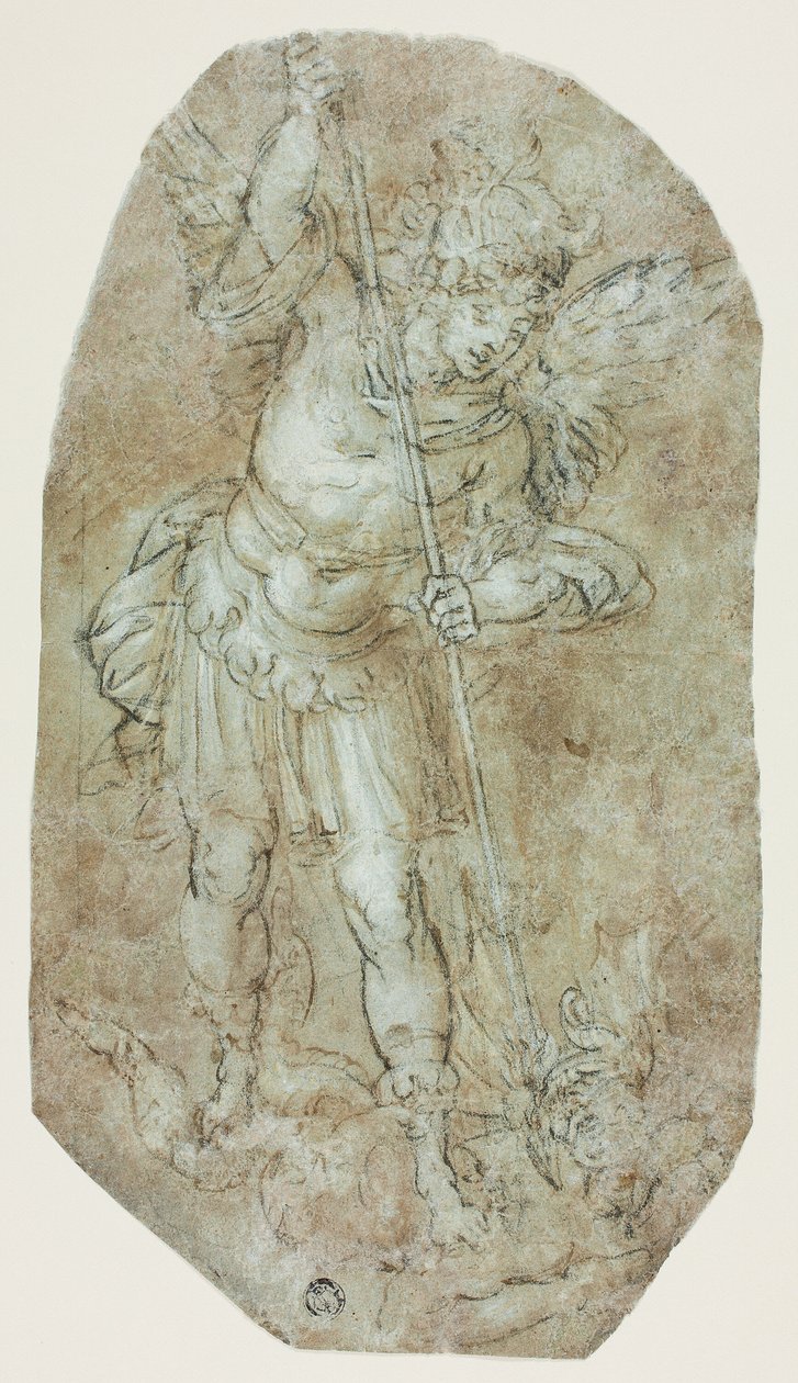 Ærkeenglen Michael og Djævelen af Guido Reni