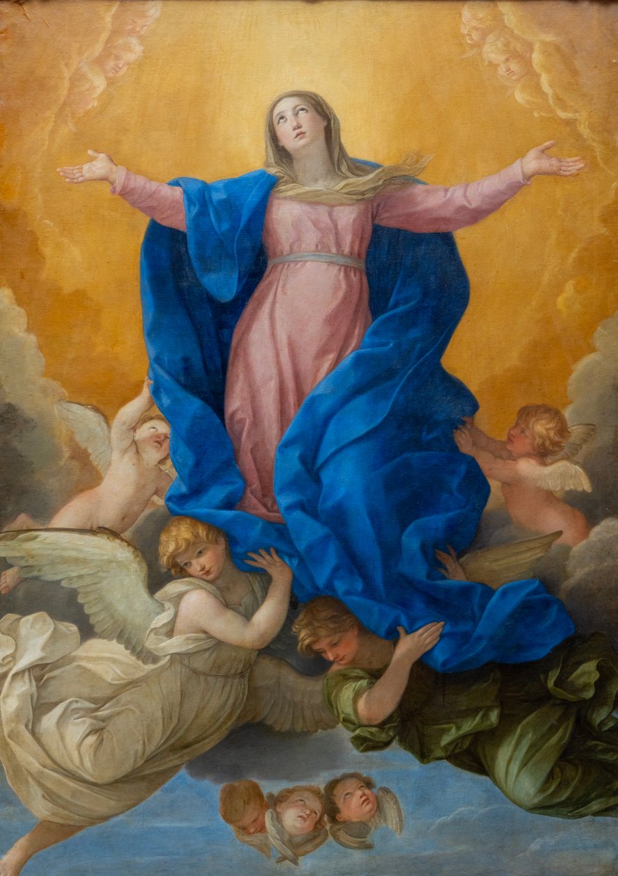 Jomfru Marias Himmelfart af Guido Reni