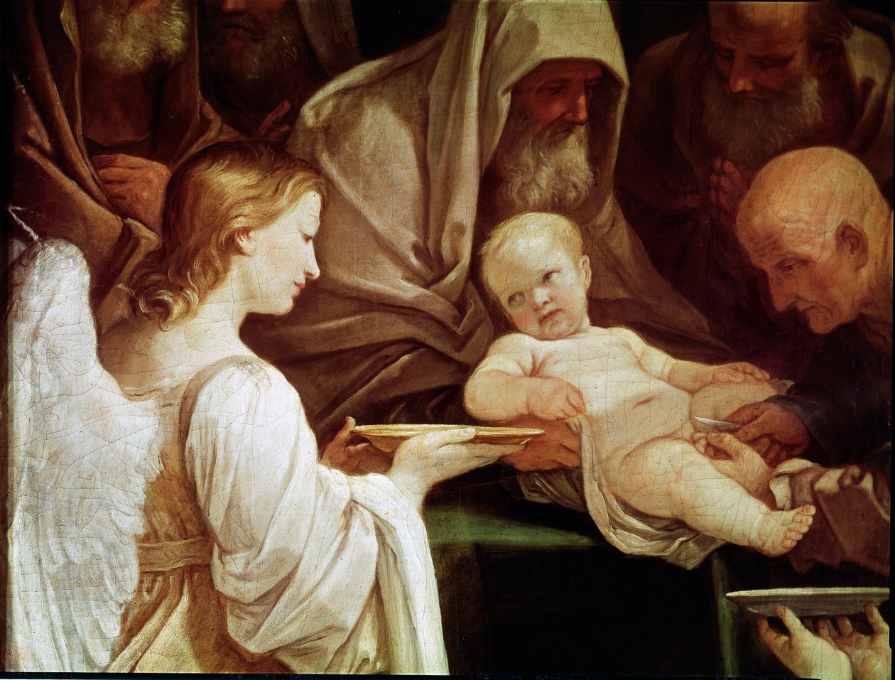 Omskæringen, detalje (Maleri af Guido Reni