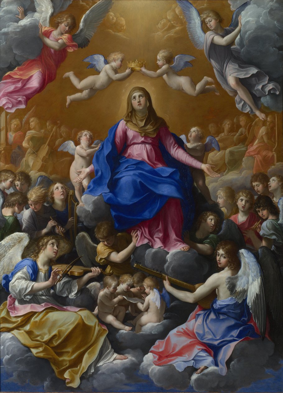 Jomfruens kroning, 1607 af Guido Reni