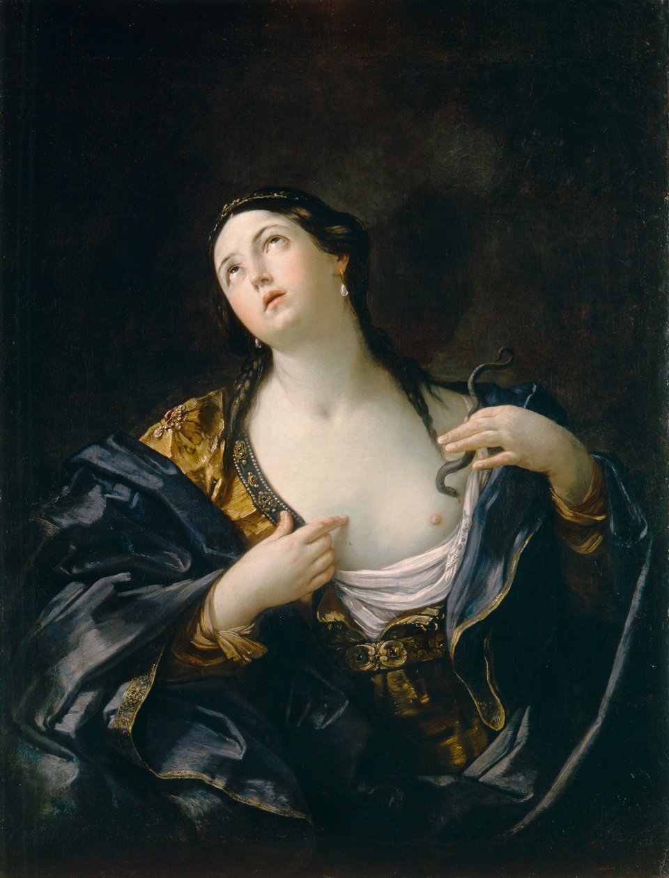 Kleopatras død, ca. 1625 (olie på lærred) af Guido Reni
