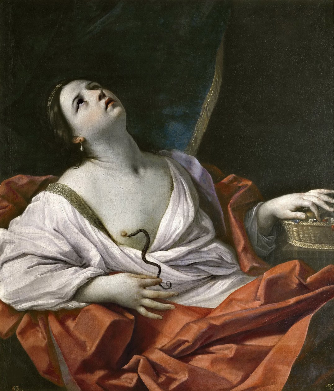 Kleopatras død, ca. 1640. af Guido Reni