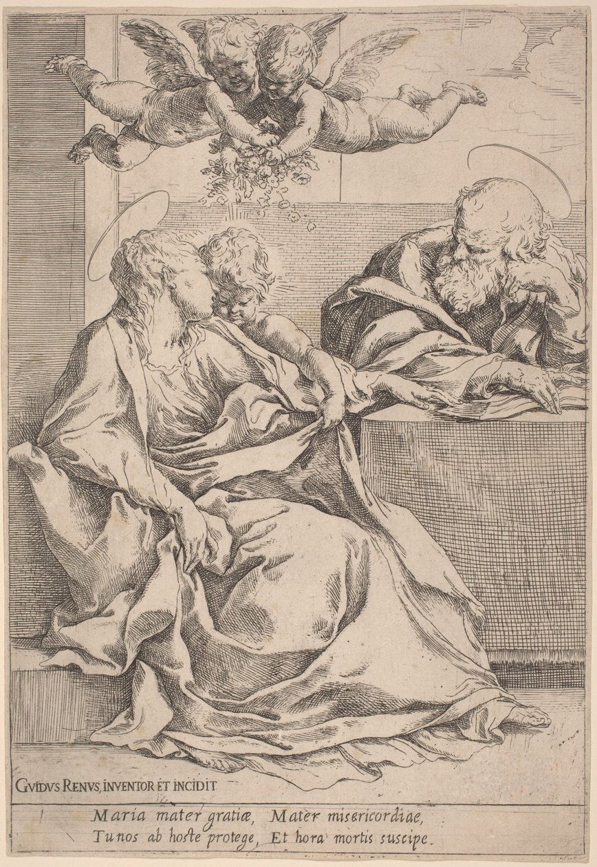 Den hellige familie af Guido Reni