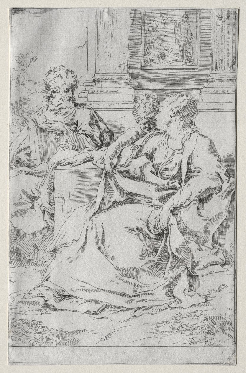 Den hellige familie af Guido Reni