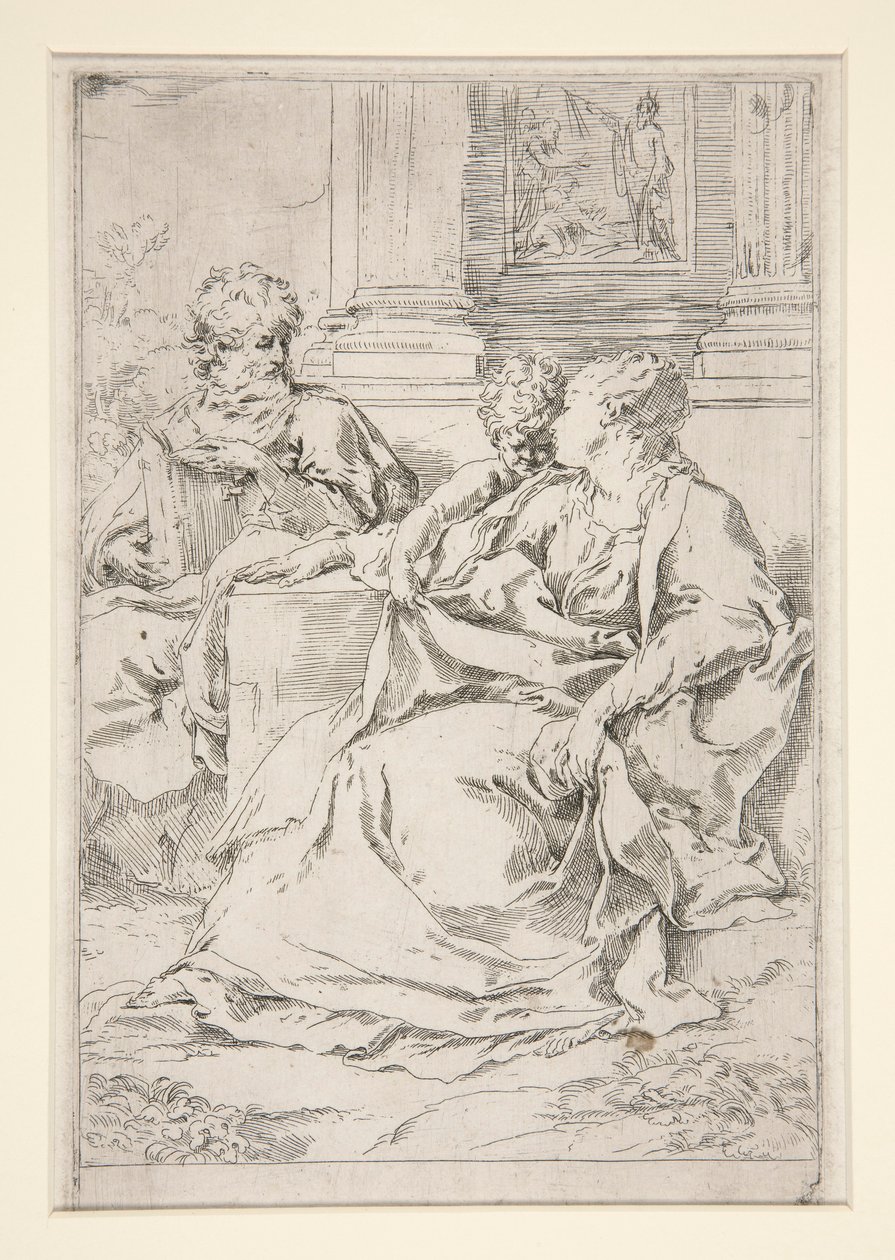 Den hellige familie af Guido Reni
