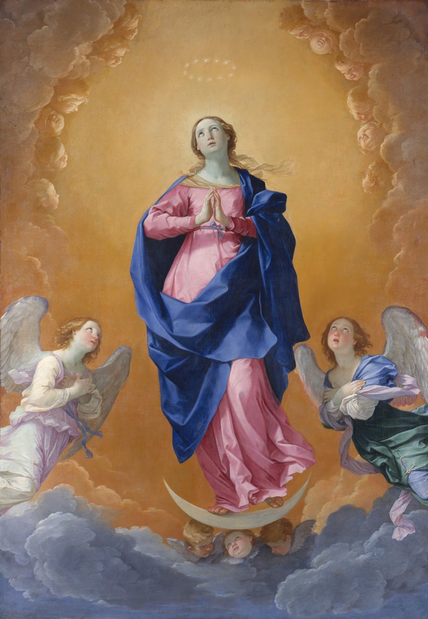 Den ubesmittede undfangelse, 1627. af Guido Reni
