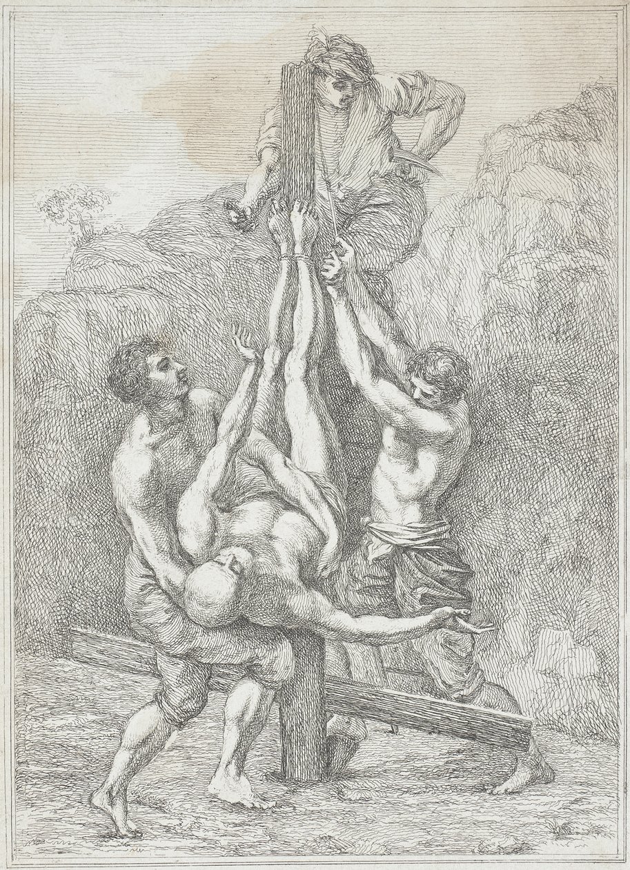 Sankt Peters martyrium af Guido Reni