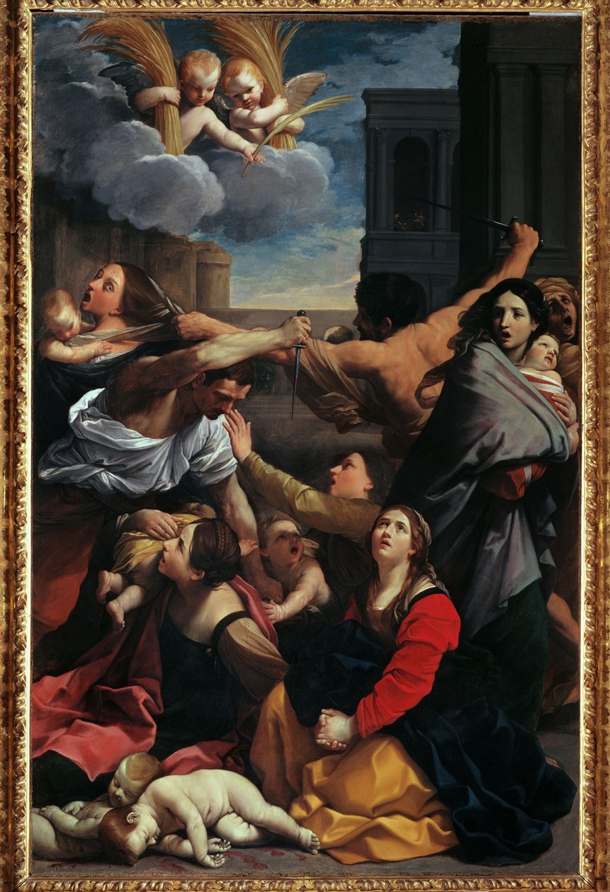 Massakren på de uskyldige, 1611. af Guido Reni