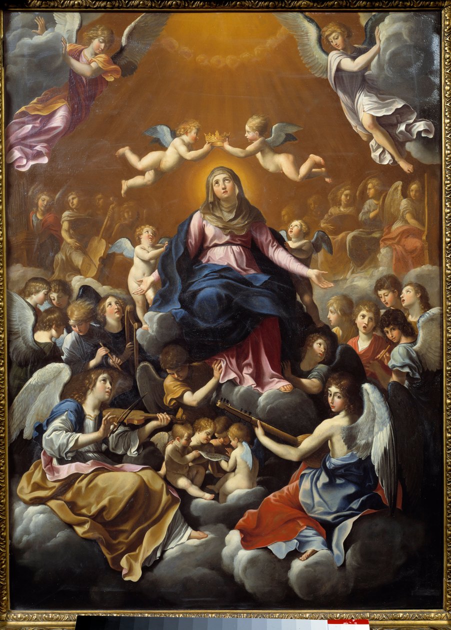 Jomfruens kroning. Maleri af Guido Reni kaldet guiden (1575-1642) af Guido Reni