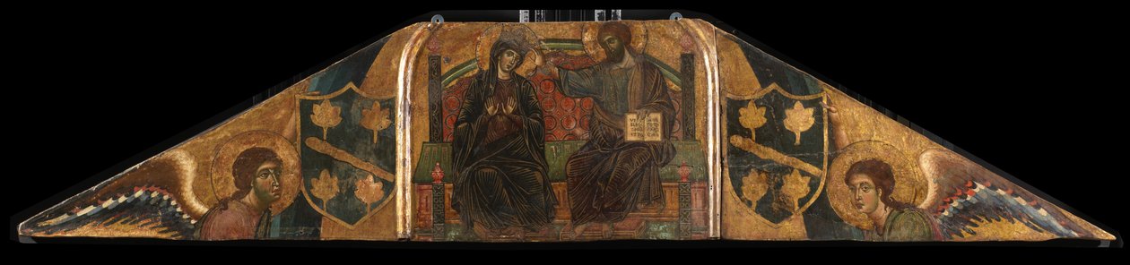 Jomfruens kroning, c.1260 af Guido da Siena