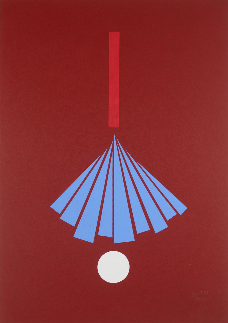 Inverted Ballerina Nº1, 2018 (silketryk) af Guilherme Pontes