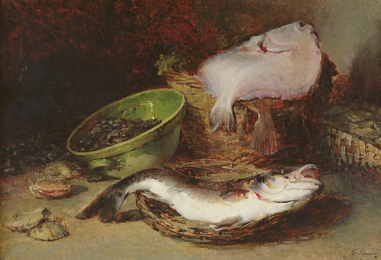 En fin fisk af Guillaume Romain Fouace
