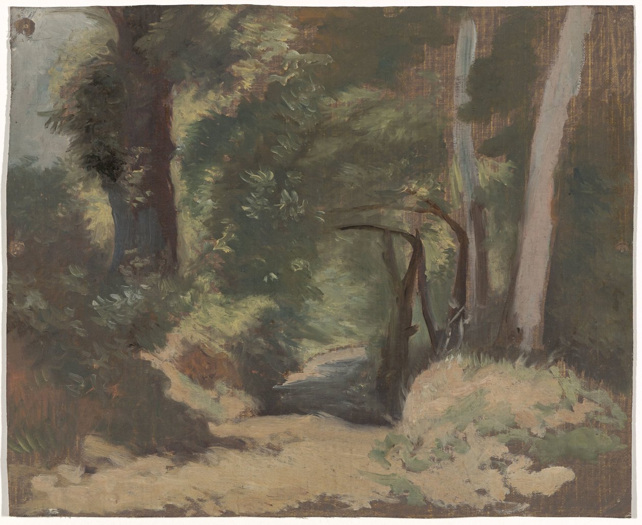 Forest Road af Guillaume Anne van der Brugghen