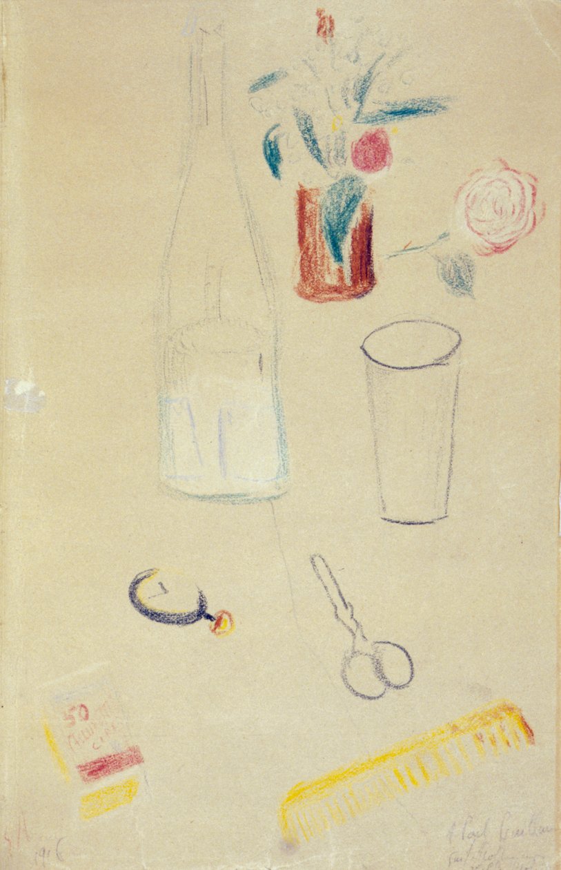 Stilleben, c1900. af Guillaume Apollinaire