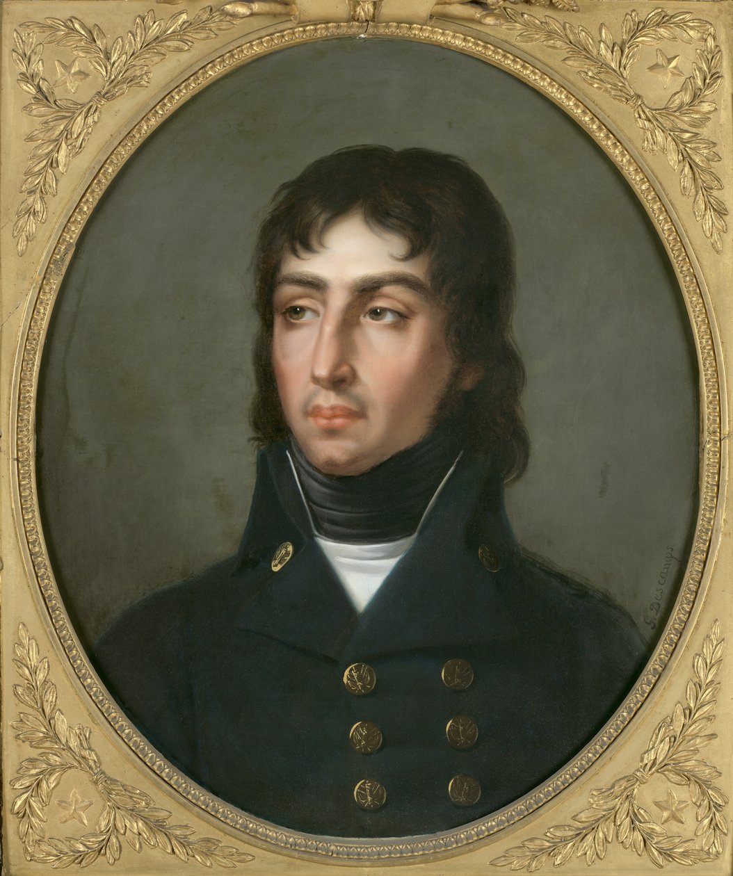 Portræt af general Louis Charles Antoine Desaix (maleri af Guillaume Descamps