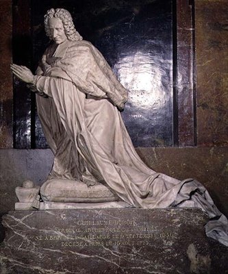 Kardinal Guillaume Dubois grav (1656-1723) 1705 (marmor) af Guillaume I Coustou