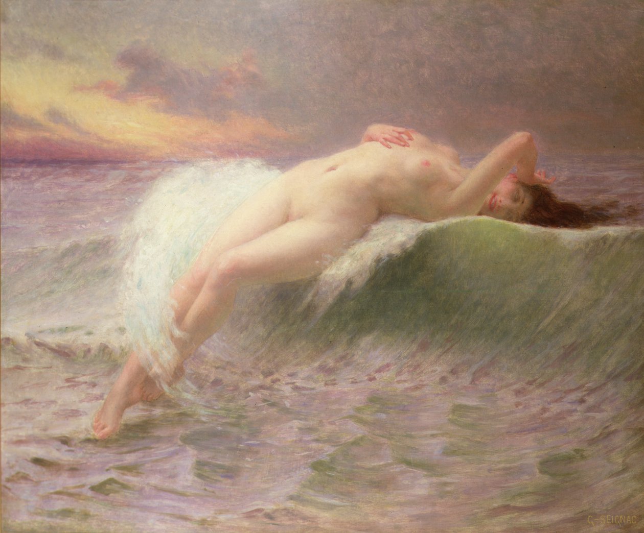 Vandnymfen af Guillaume Seignac