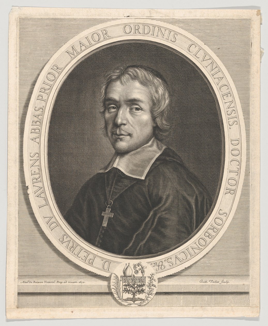 Portræt af Pierre du Laurens, ca. 1670. af Guillaume Vallet