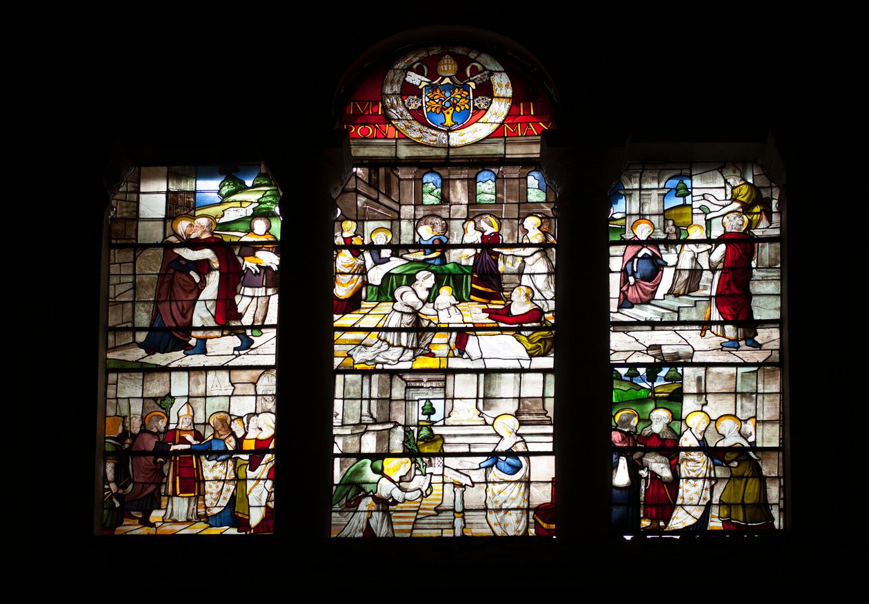 Episode af The Life of Mary (Stained Glass af Guillaume de  Marcillat