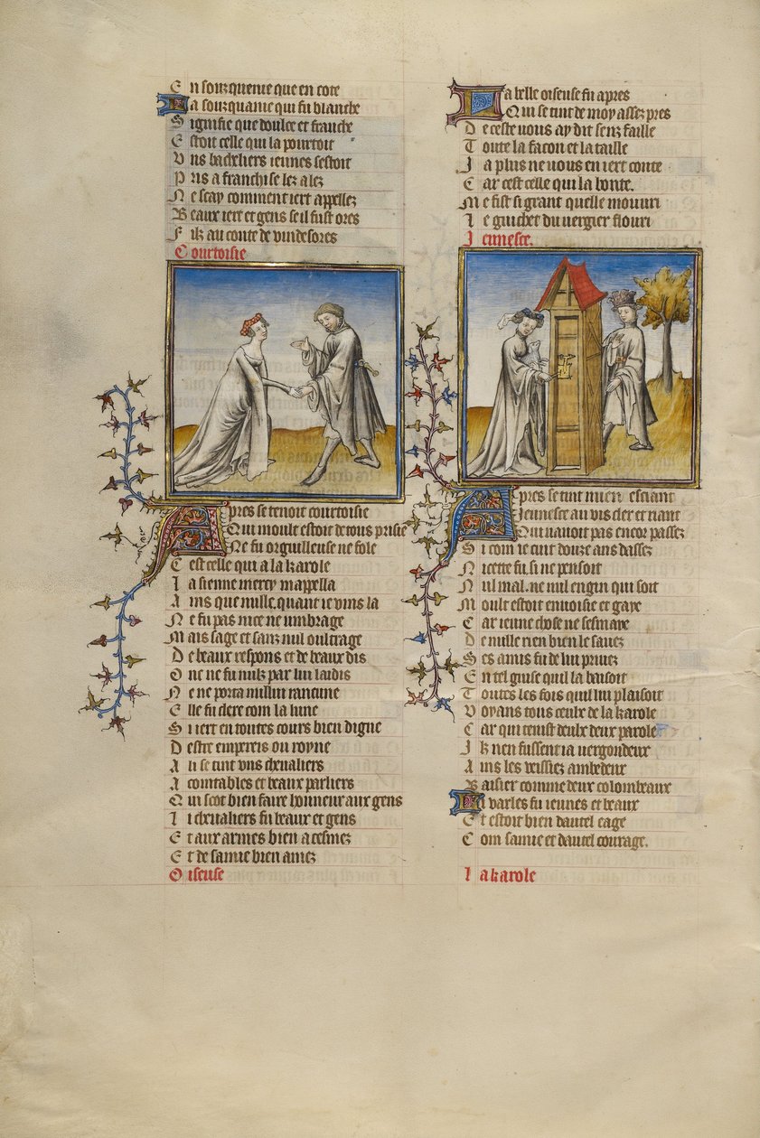 Rosens romantik af Guillaume de Lorris