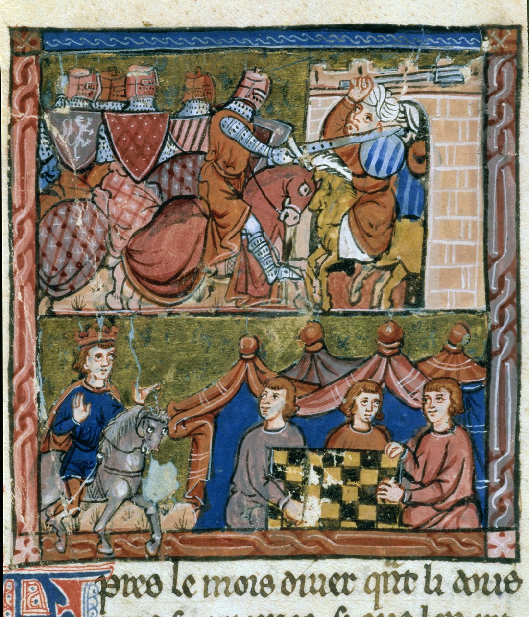 John II Comnene belejrede Cesaree d Antiochia af Guillaume de Tyr