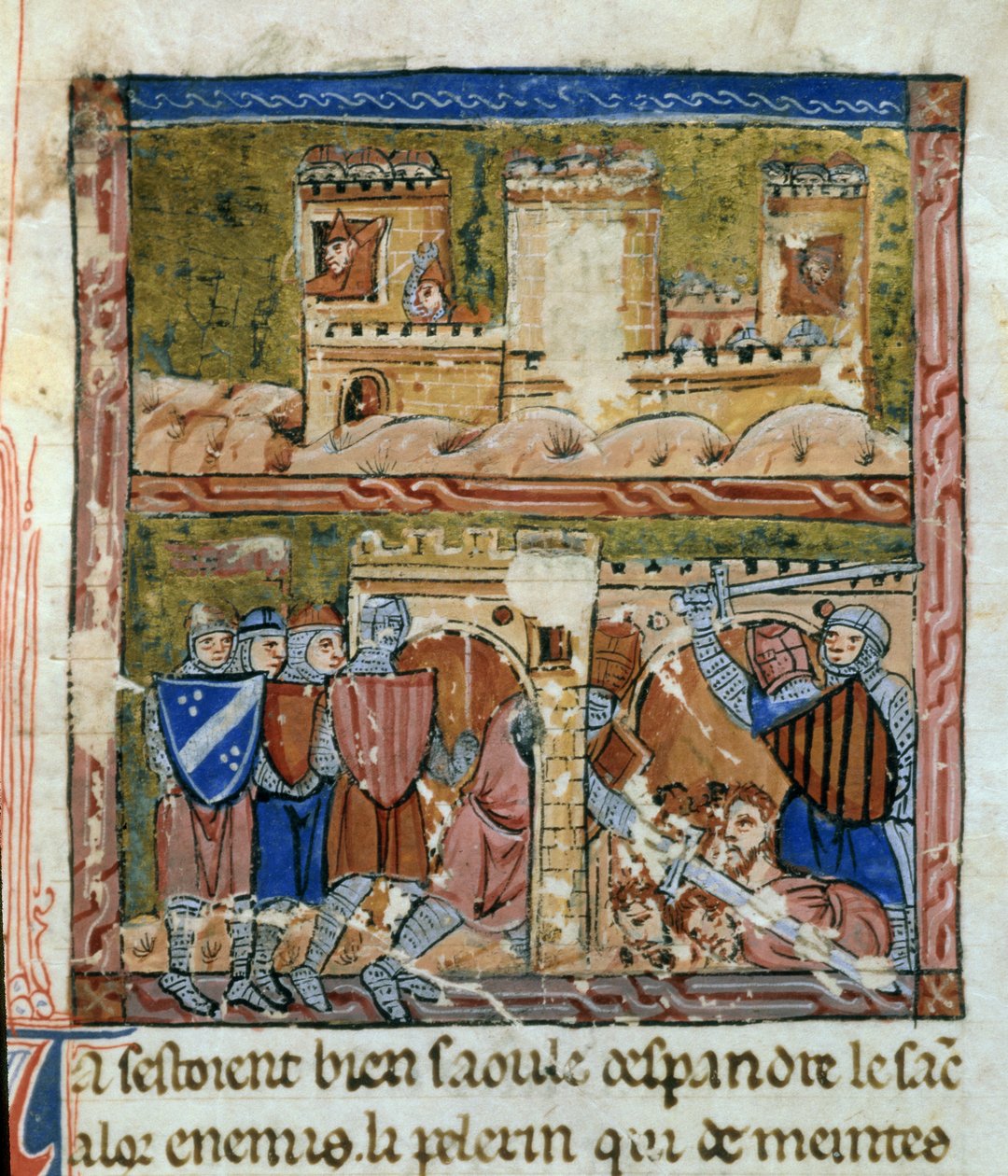 Miniature History of Overseas - Sea af Guillaume of Tyre af Guillaume de Tyr