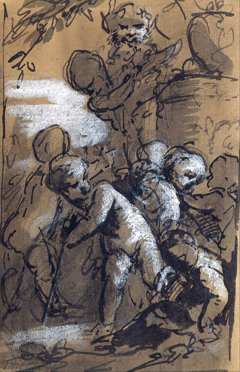 Design til et monument til Maximilian II. Emanuel af Guillielmus de Grof