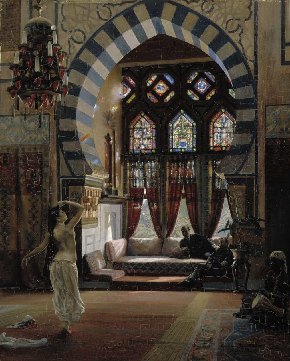Almée, en egyptisk danserinde af Gunnar Berndtson