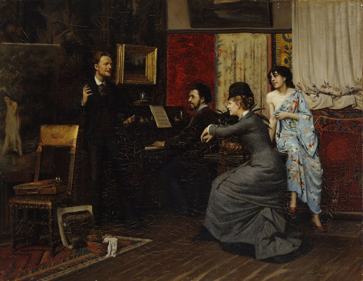 Musik i studiet af Gunnar Berndtson