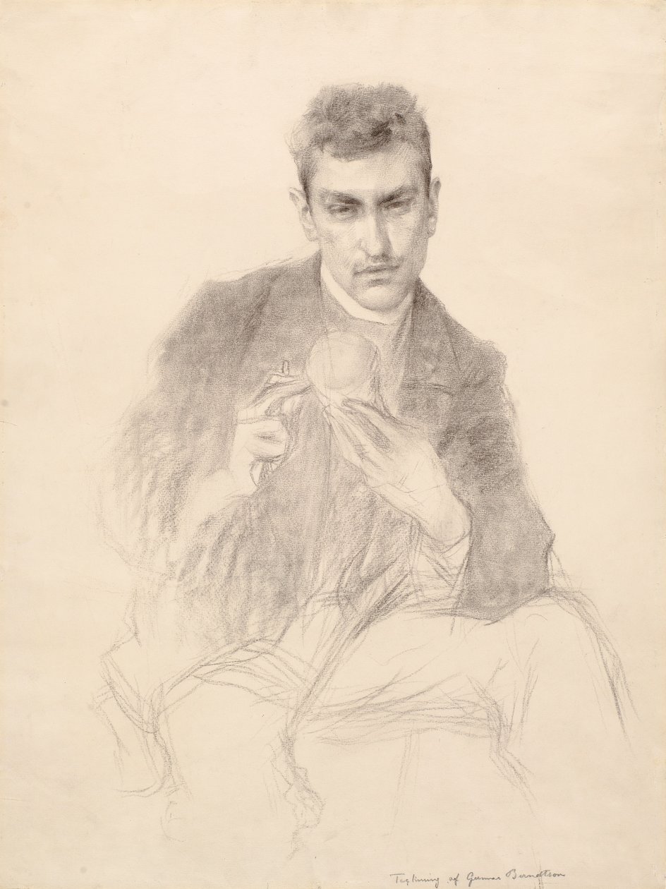 Portræt af Magnus Enckell af Gunnar Berndtson