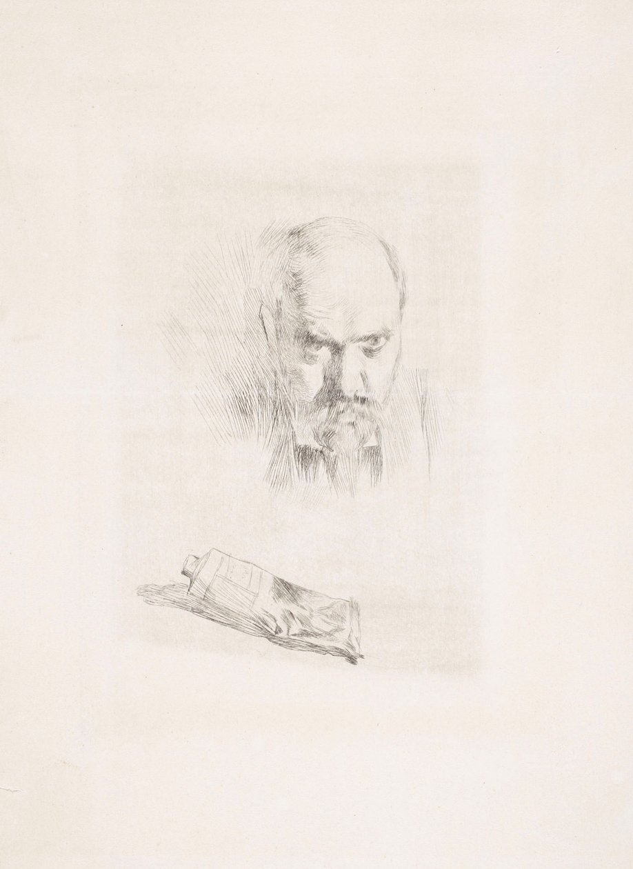 Selvportræt af Gunnar Berndtson