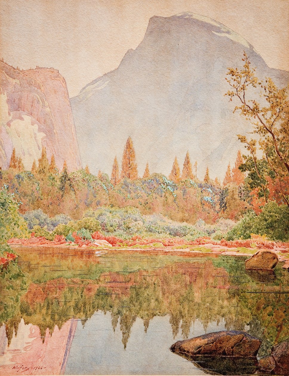 Half Dome, Yosemite af Gunnar Widforss