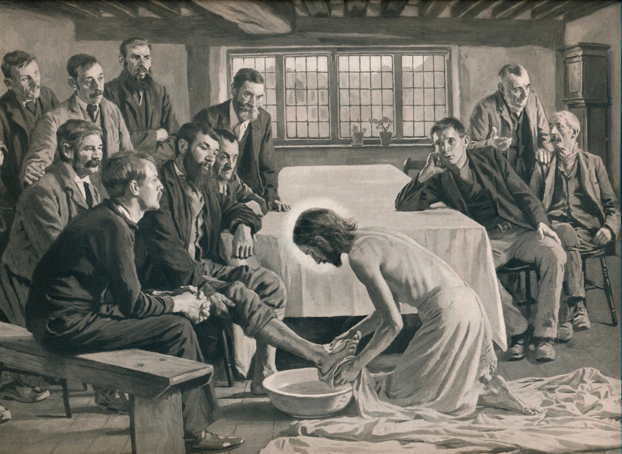 Men den, der er størst blandt jer, skal være jeres tjener, 1911, 1911 af Gunning King