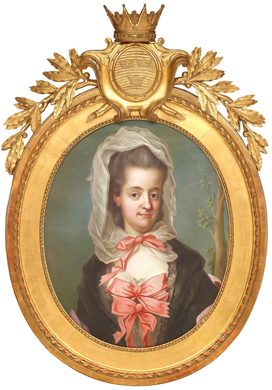 Prinsesse Sofia Albertina af Sverige, søster til kong Gustav III af Gustaf Lundberg