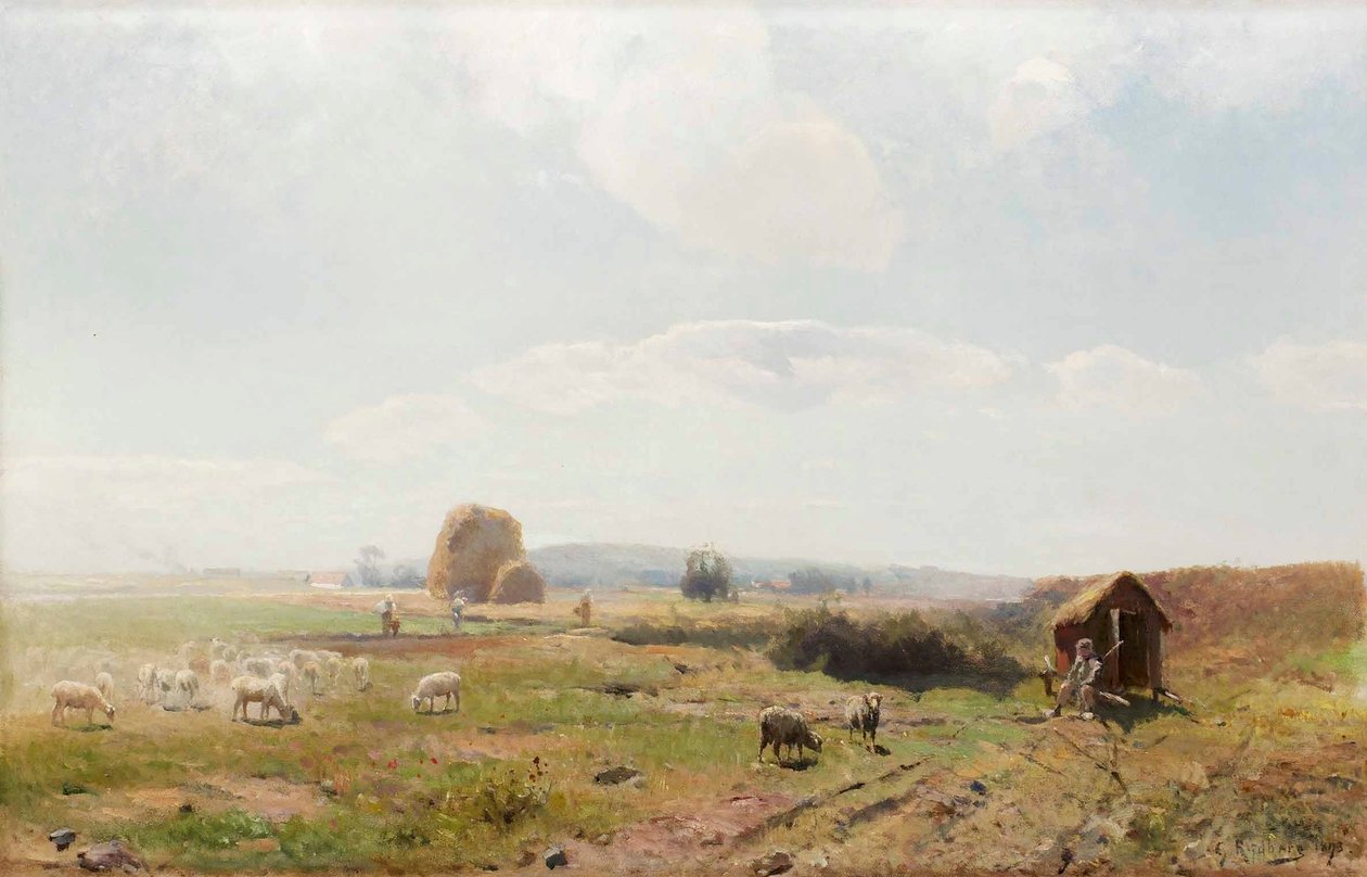 Fran Ramlosa med Halsingborg i baggrunden af Gustaf Rydberg