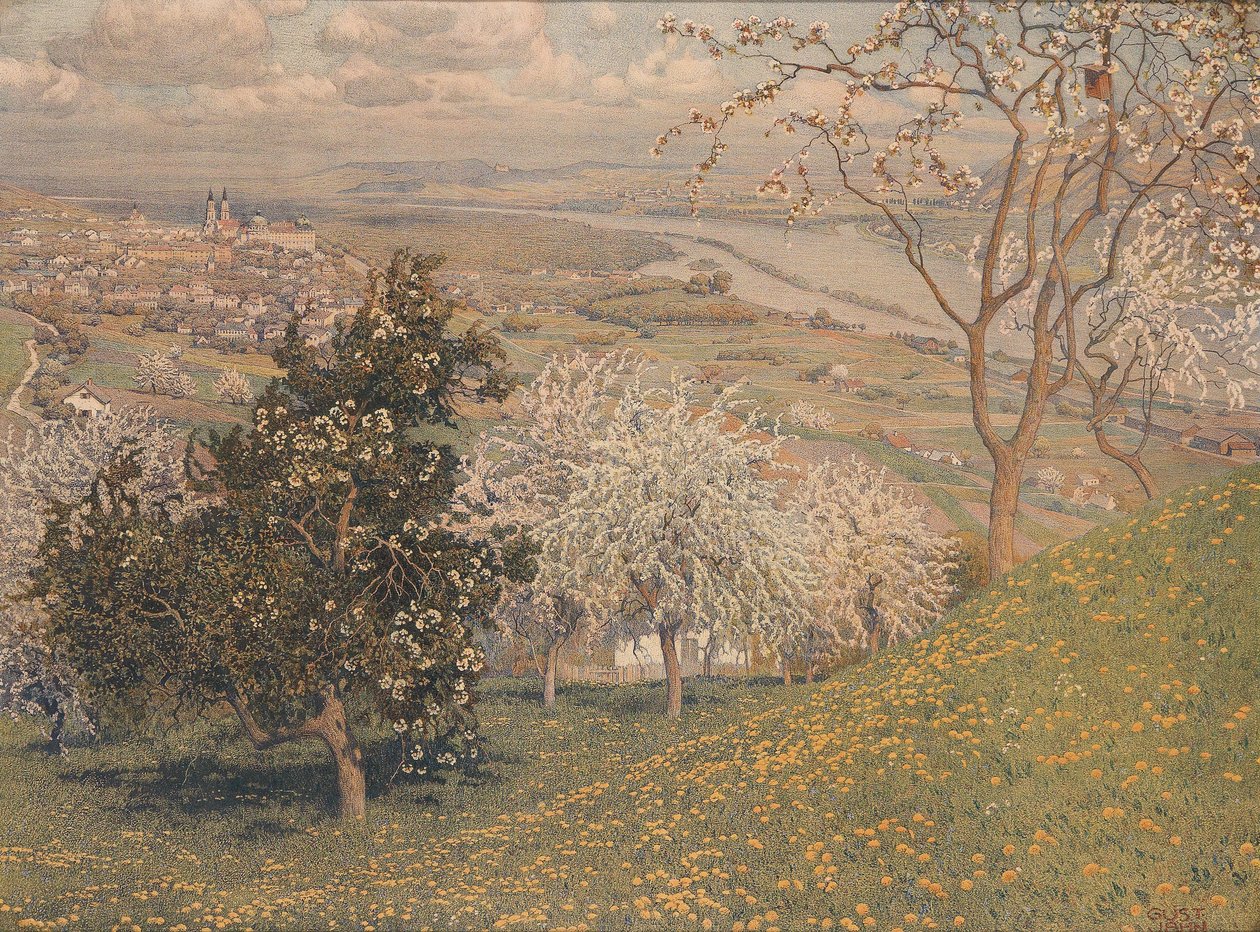 forår af Gustav Jahn