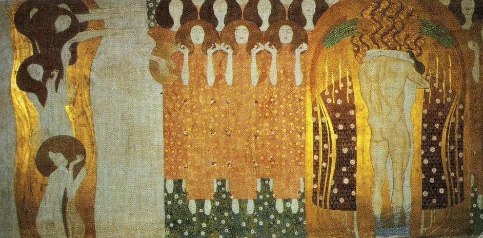 Kunsten, koret og kysset af Gustav Klimt
