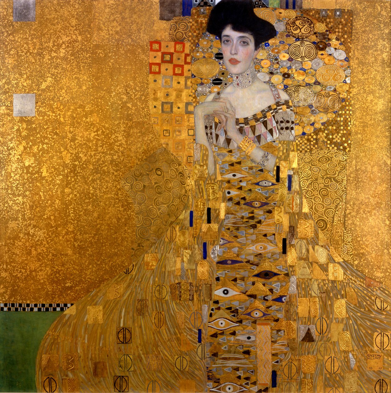 Adele Bloch Bauer af Gustav Klimt