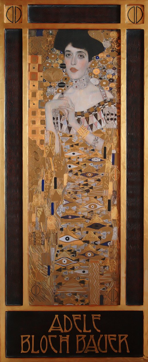 Adele Bloch Bauer af Gustav Klimt
